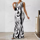 Switch Chic Summer Bodycon Maxi Dress 1 image