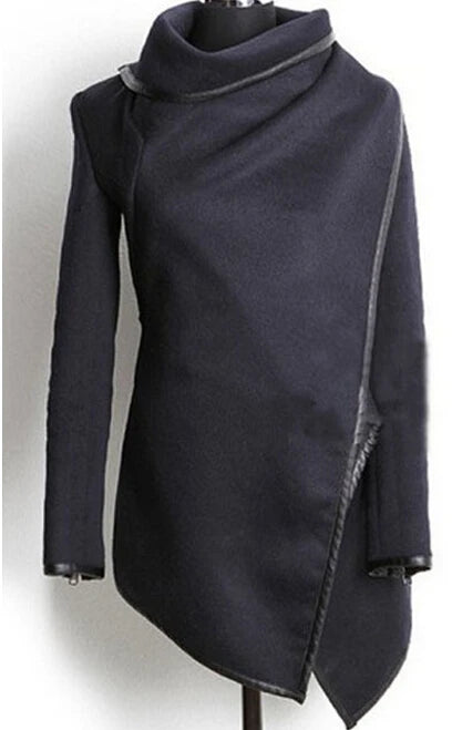 Women’s Trench Coat Long Cashmere Woolen Overcoat