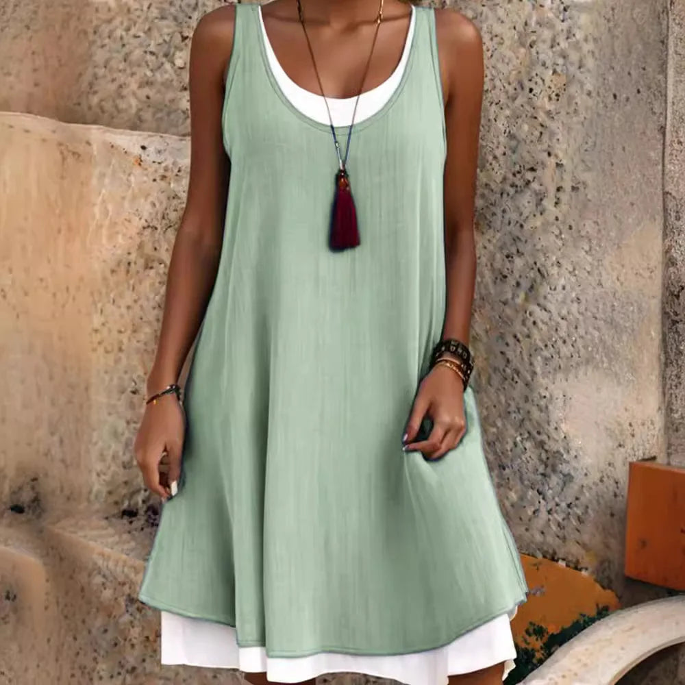 Chic Summer Sleeveless Dress