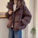 Switch Women&#39;s Korean Style Hooded Parka Jacket 2 image