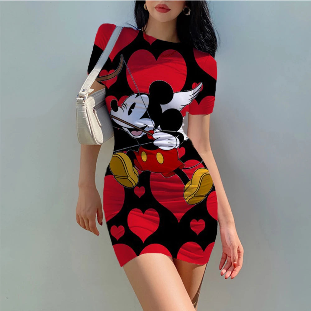 Minnie & Mickey Summer Party Dress