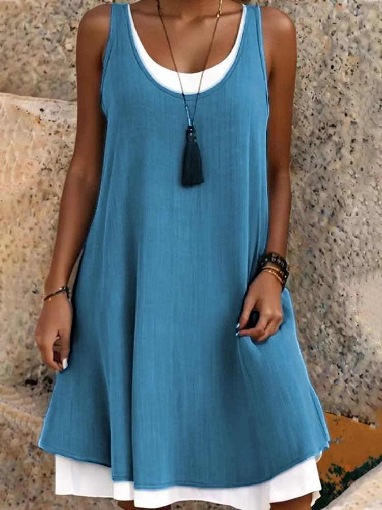 Chic Summer Sleeveless Dress