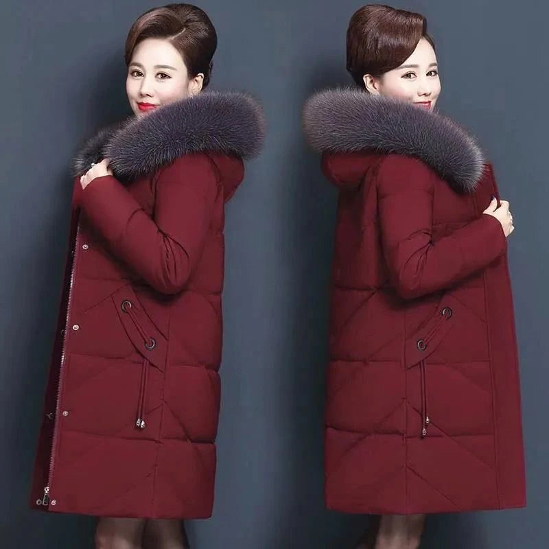 Warm & Stylish Hooded Padded Coat by Alfadarling