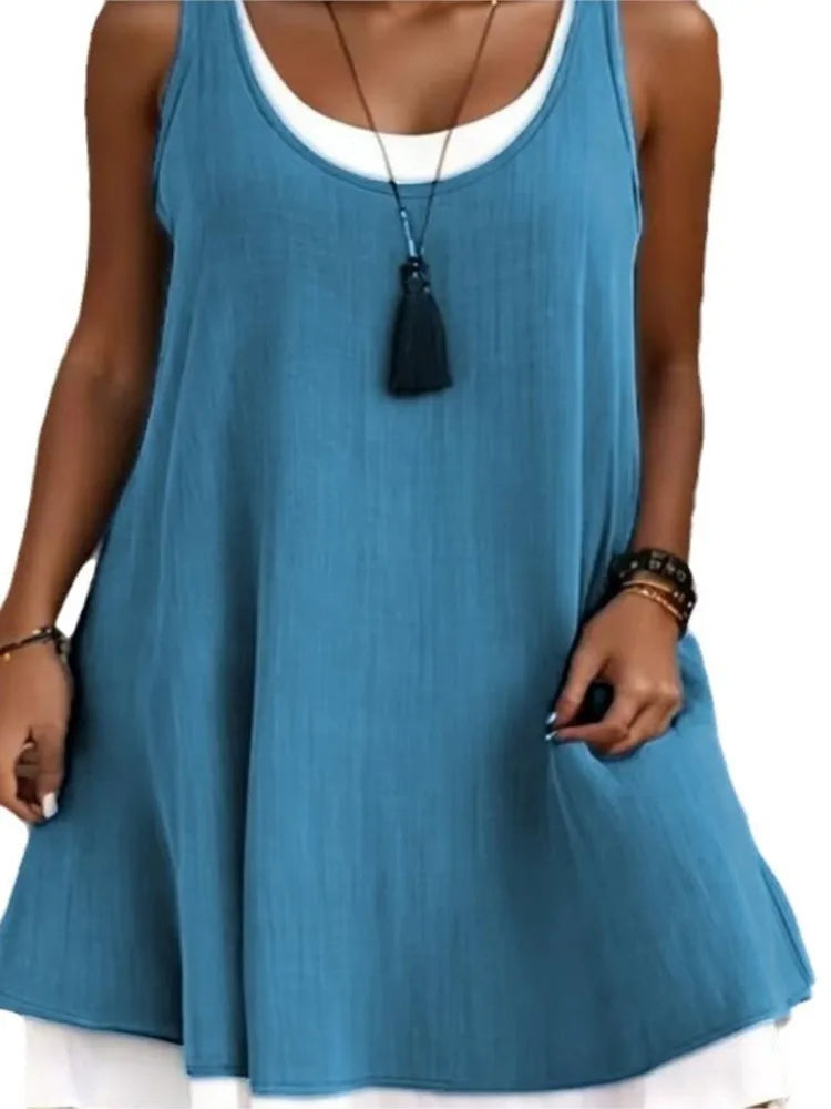 Chic Summer Sleeveless Dress