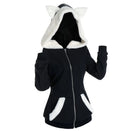 Switch Women’s Cat Ears Hooded Plush Sweatshirt 2 image