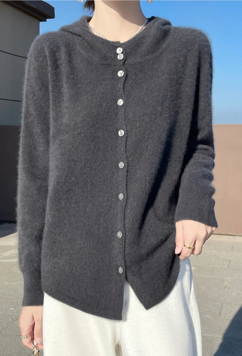 Fall/Winter  Women's Pure Wool Cardigan