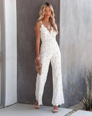 Switch Elegant Lace V-Neck Jumpsuit 2 image