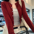 Switch Alobee Red Knit Cardigan for Women 2 image