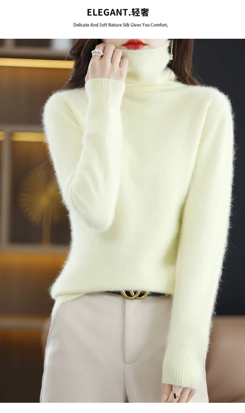 Mink Cashmere Oversized Sweater for Women