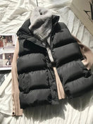 Switch Women Winter Warm Cotton Padded Puffer Vests Sleeveless Parkas Jacket 1 image