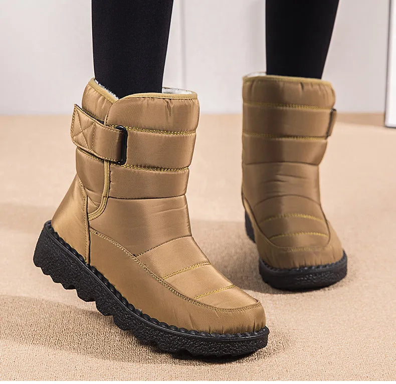 Women's Waterproof Winter Snow Boots | Alfadarling