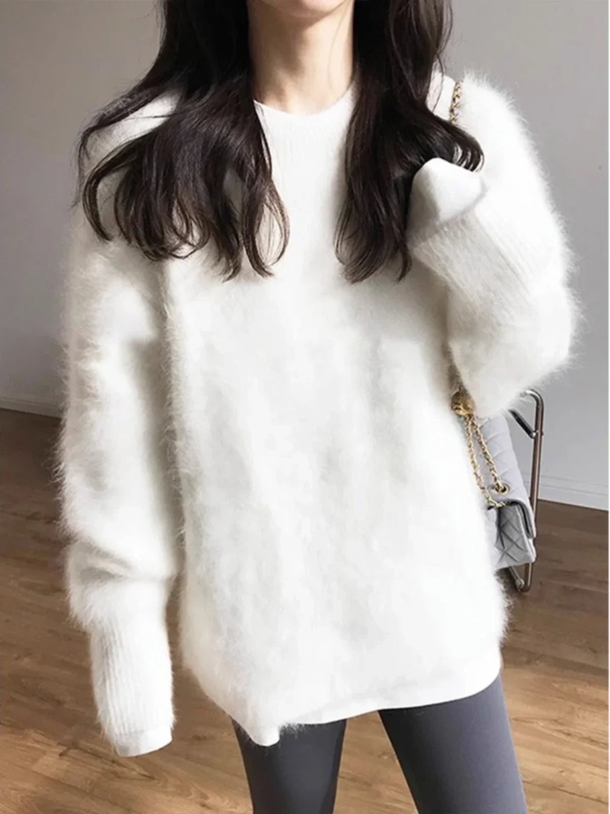 Autumn Winter Mink Fleece Sweater