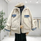 Switch Retro Fur Collar Denim Jacket 2 image