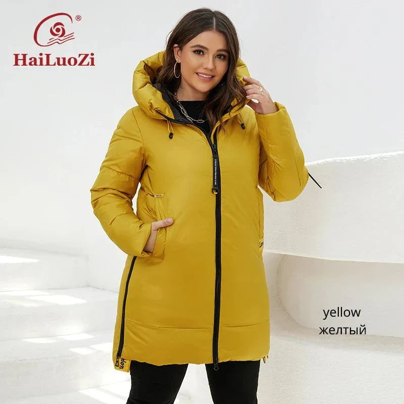 HaiLuoZi Women's Winter Parka - Warm & Stylish