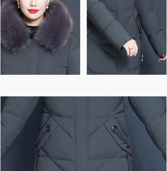 Warm & Stylish Hooded Padded Coat by Alfadarling