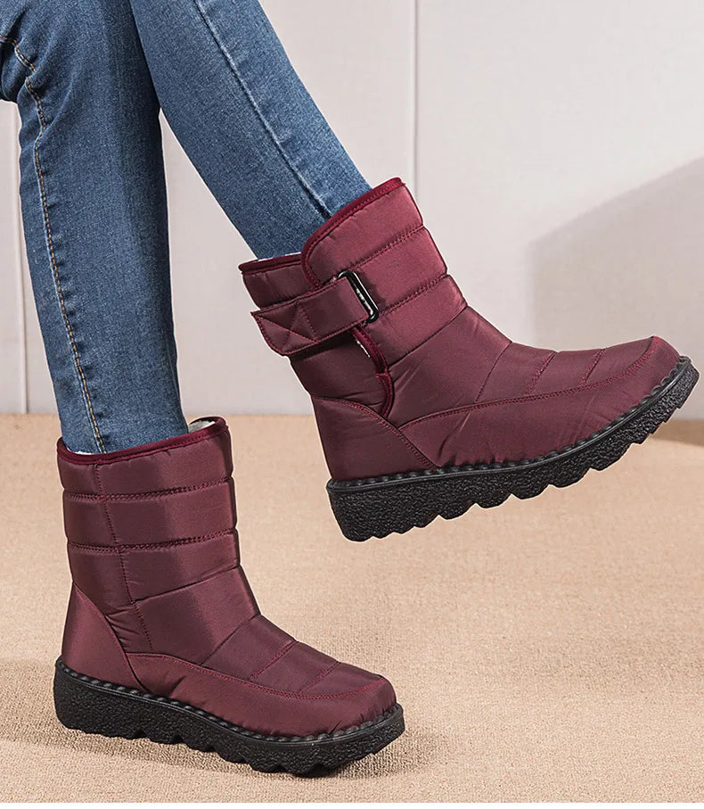 Women's Waterproof Winter Snow Boots | Alfadarling