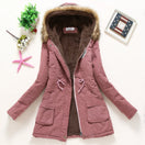 Switch Spring Autumn Winter Jacket Thick Warm Hooded Parka 2 image