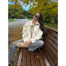 Switch New Winter Women&#39;s Fleece Double-Sided Lapel Jacket 2 image