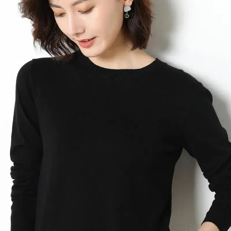 O-Neck Long Sleeve Women’s Sweater