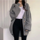 Switch Vintage V-Neck Loose Knitted Cardigan for Women 2 image