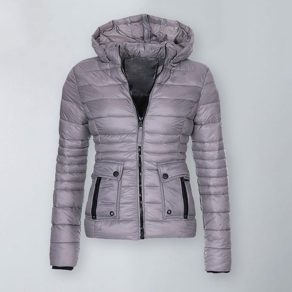 Cotton Padded Parka Women Jacket - Warm & Stylish Winter Outwear