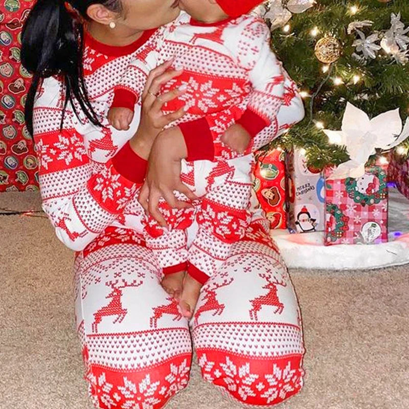 Mommy and Me Christmas Pajamas Set – Family Matching Xmas