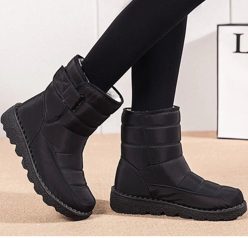 Women's Waterproof Winter Snow Boots | Alfadarling