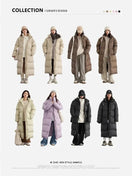 Switch Women&#39;s Long Down Coat in various colors, thick and warm, ideal for autumn and winter, loose casual fit for 2023. 2 image