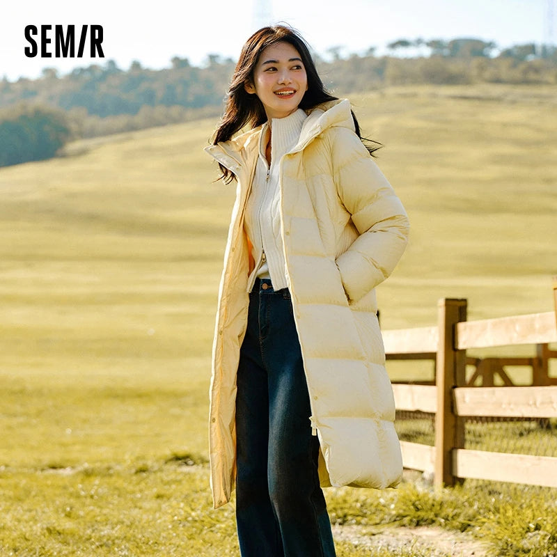 Semir Long Length Down Jacket for Women