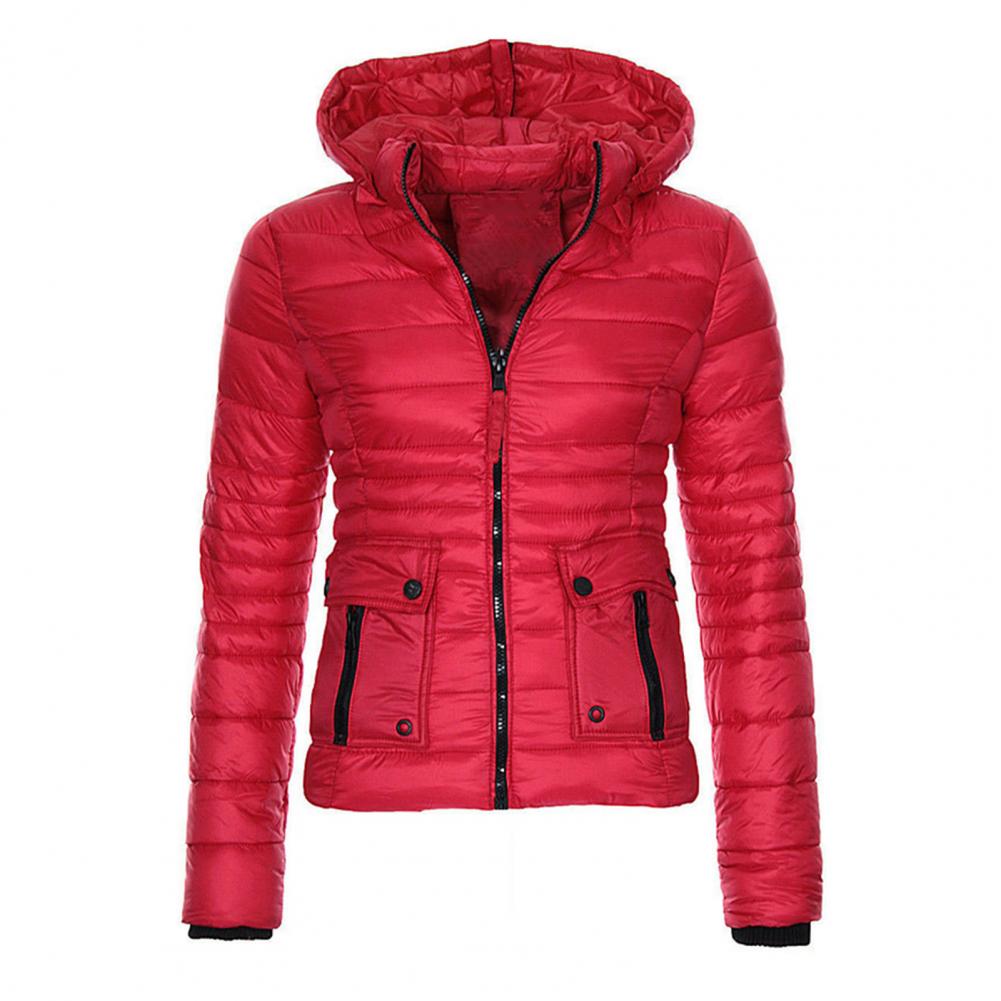 Cotton Padded Parka Women Jacket - Warm & Stylish Winter Outwear