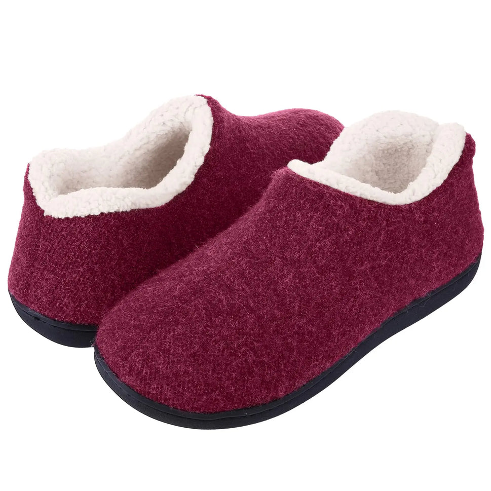 Bebealy Women’s Warm Fluffy Cotton Indoor Shoes