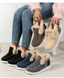 Switch Warm Fur Slip-On Ankle Boots for Women 2 image