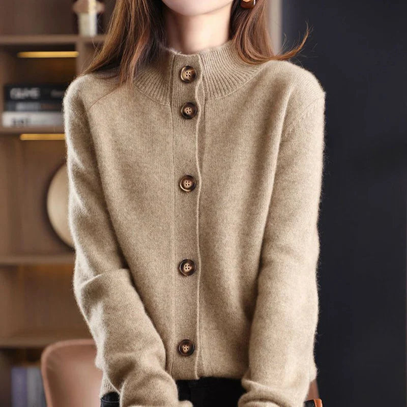 Elegant Vintage Knitting Cardigan for Women