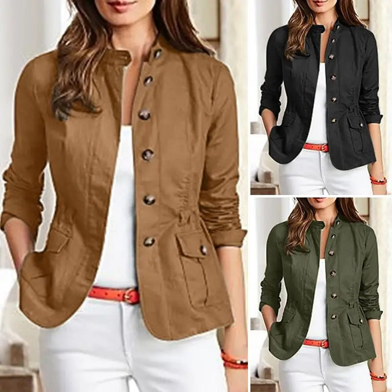 Women’s Vintage Slim Fit Jacket – Alfadarling