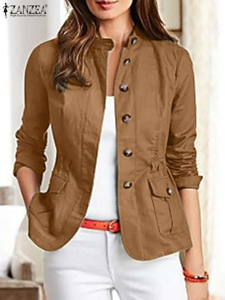 Women’s Vintage Slim Fit Jacket – Alfadarling