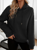 Switch Women’s Casual Black Loose Hoodie 1 image