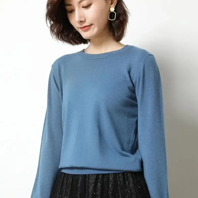 O-Neck Long Sleeve Women’s Sweater