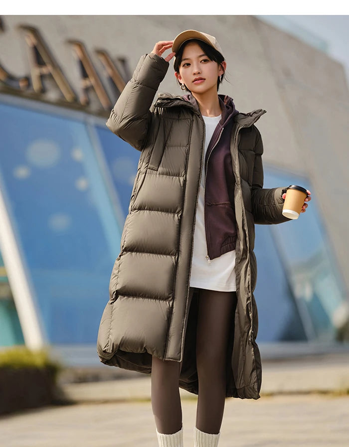 Semir Long Length Down Jacket for Women