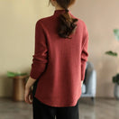 Switch Autumn Winter Panelled Vintage Sweaters for Women 2 image