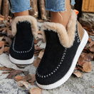 Switch Warm Fur Slip-On Ankle Boots for Women 1 image