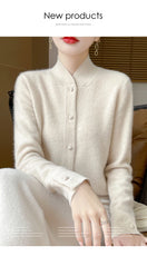 Switch 100% Merino Wool Stand Collar Cardigan 2 image