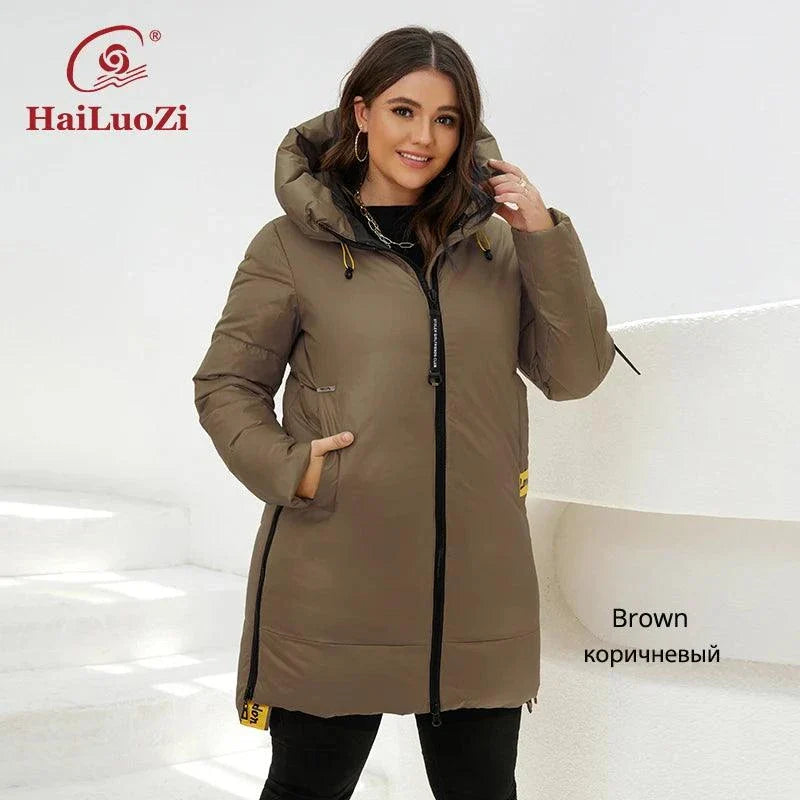 HaiLuoZi Women's Winter Parka - Warm & Stylish