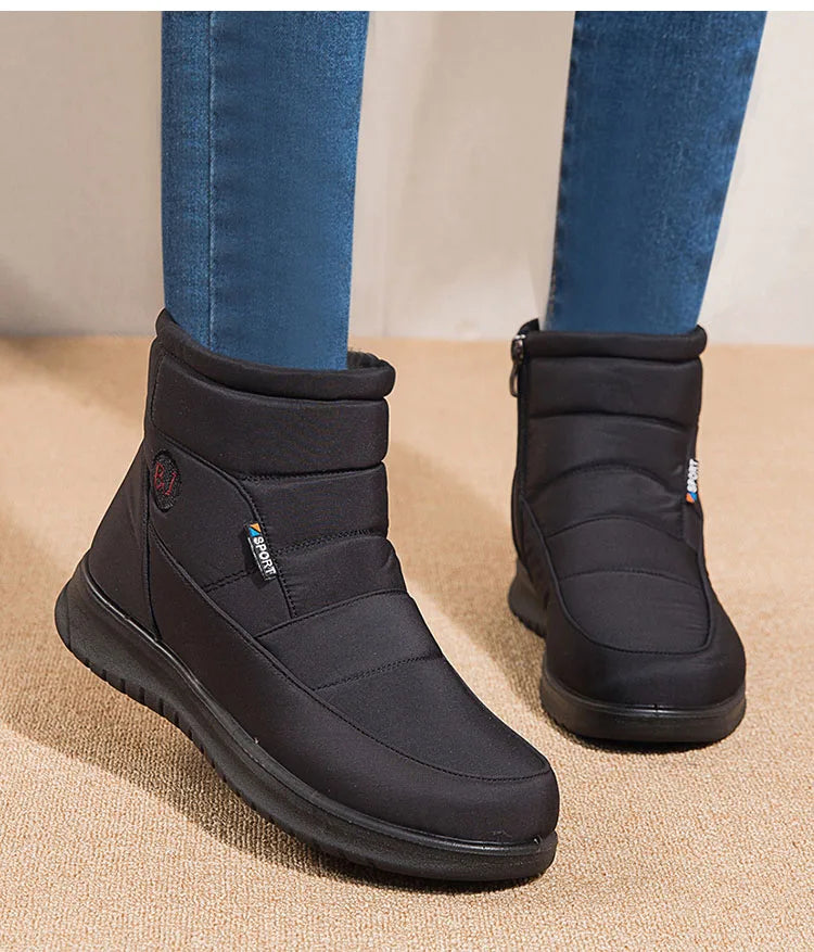 Women's Waterproof Ankle Boots for Winter | Alfadarling