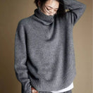 Switch Plus Size Wool Half Zip Sweater for Women | Alfadarling 1 image