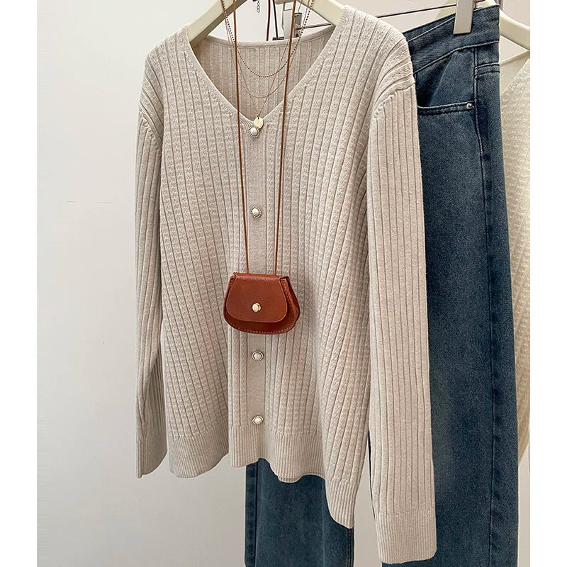 Plus Size Women's Autumn & Winter Loose Fitting Sweater