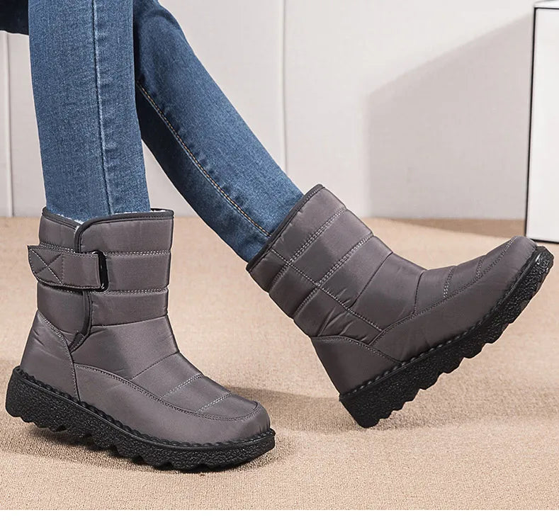 Women's Waterproof Winter Snow Boots | Alfadarling