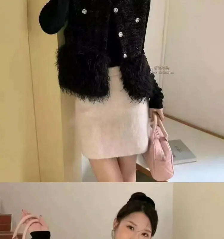 Wool Vest Jacket for Women