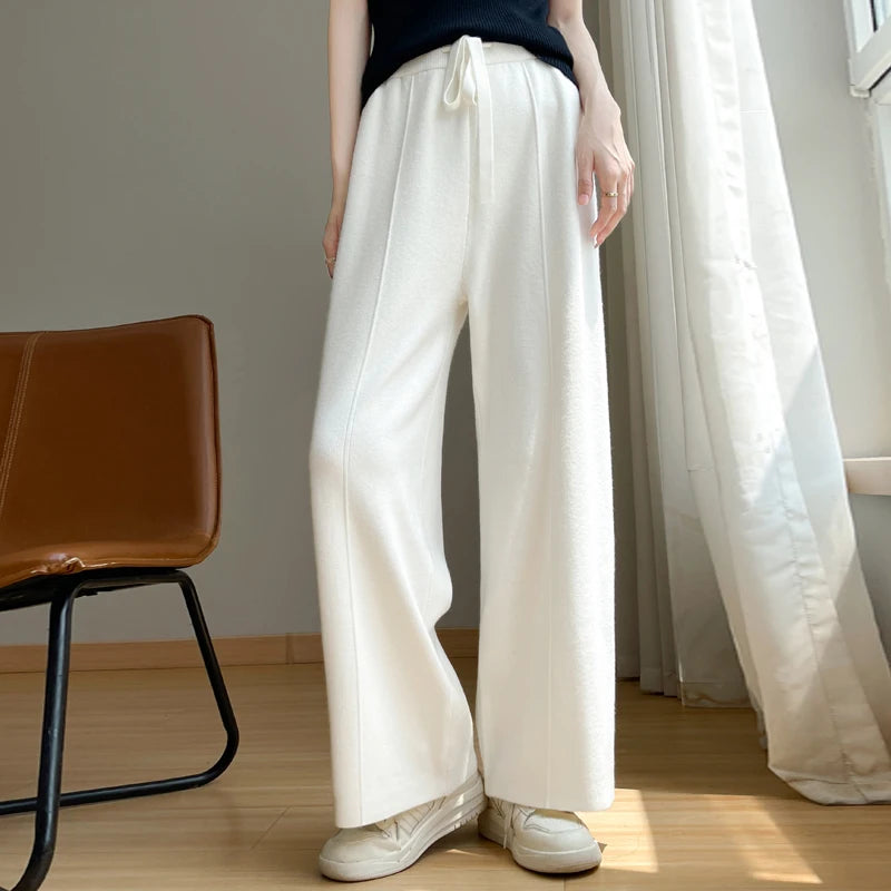 Women's High-Waist Cashmere Sports Pants