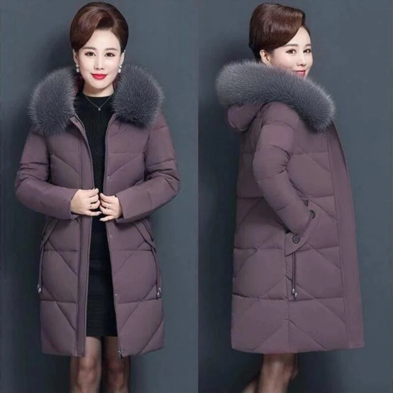 Warm & Stylish Hooded Padded Coat by Alfadarling