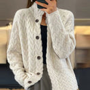 Switch Autumn Winter Women’s Long Sleeve Knitted Cardigan 2 image